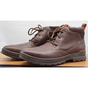 Clarks Mens Ryerson Ridge Boots , Brown lined Size 11.5